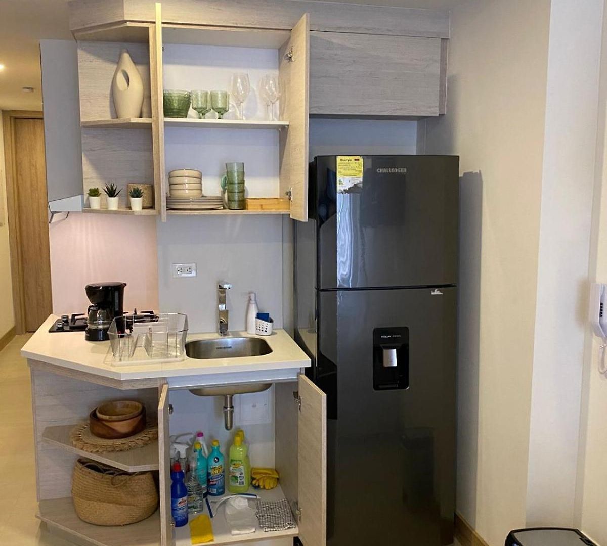 Hermoso Y Acogedor Monoambiente Apartamento